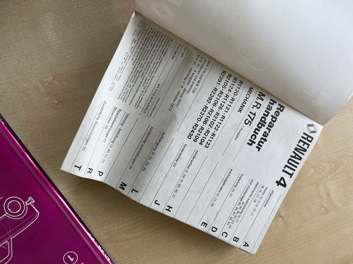 Libri: Renault 4 Reparaturhandbuch – Usato da Kräiligen venduto da tisala 2
