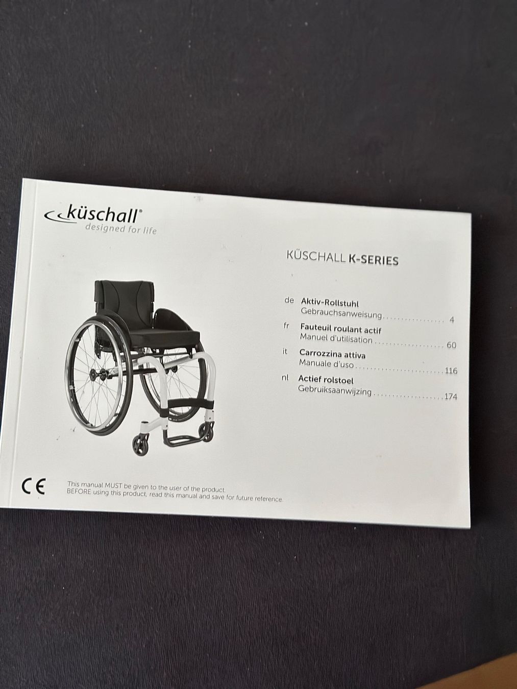 Sedie a rotelle: Küschall Rollstuhl K-Series – Nuovo (secondo la descrizione) da Schübelbach venduto da Kandija 8