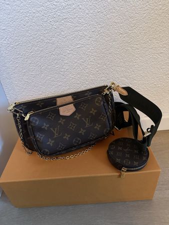 Louis Vuitton MPA Multi Pochette Accessoires mit Kaki Gurt