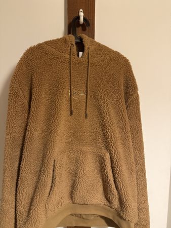 Sweat à capuche Karl Kani moumoute marron taille L