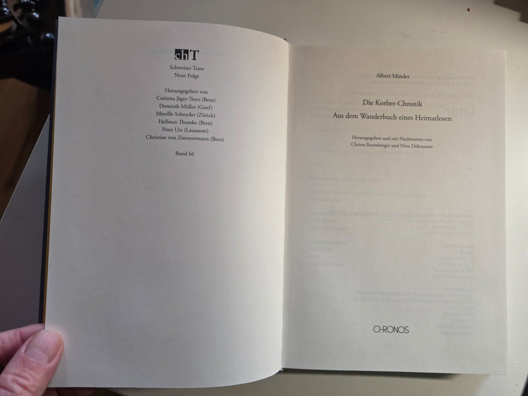 Libri: Die Korber-Chronik - Albert Minder - 2025 – Nuovo (secondo la descrizione) da Walterswil BE venduto da Lonitti 5