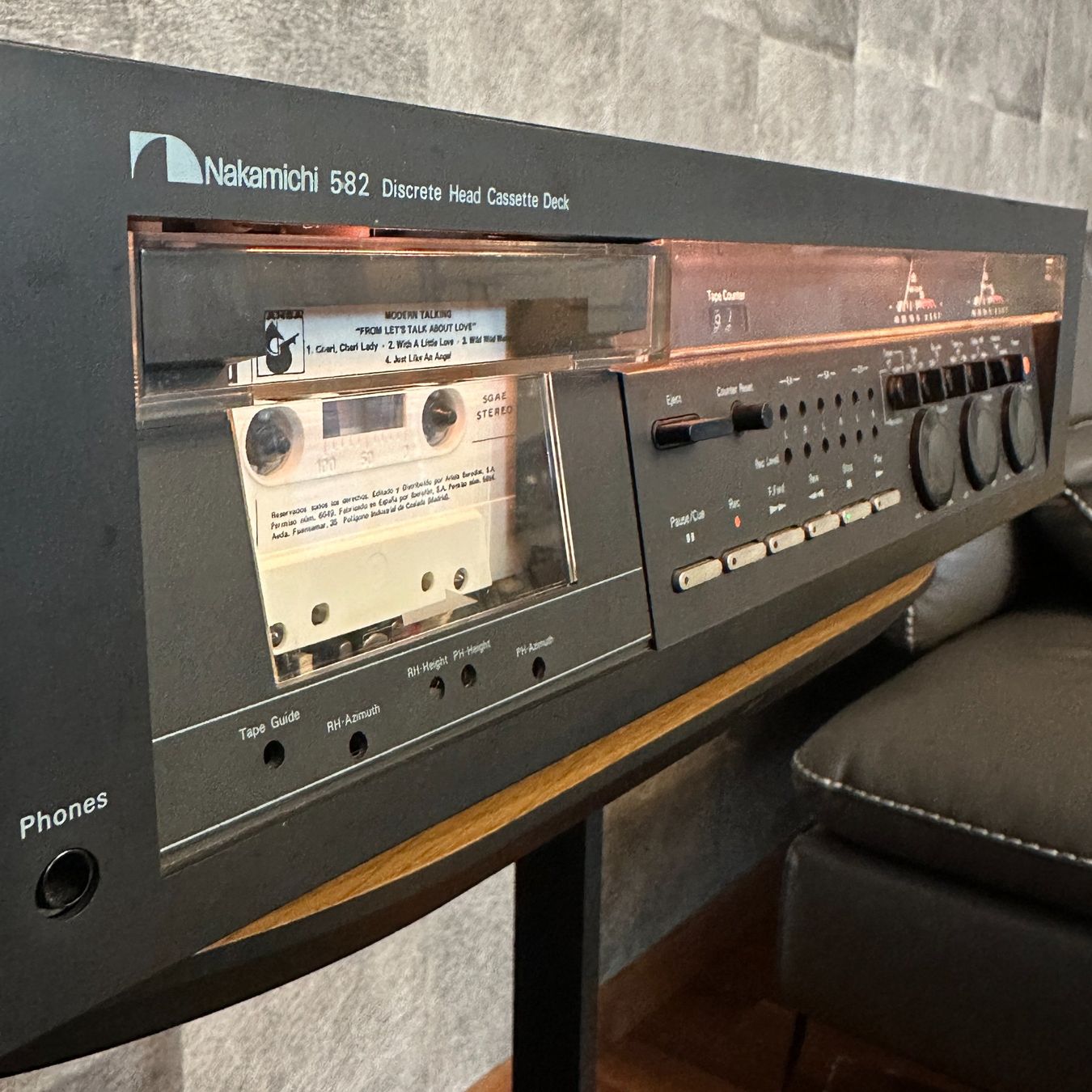 Nakamichi Registratori: Fully WORKING Nakamichi 582 HiFi Cassette Deck, 1979 – Usato da Vésenaz venduto da Grailium 7