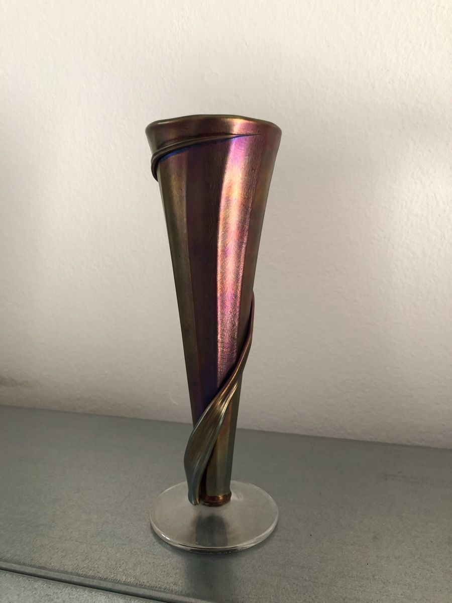 Vasi & Recipienti: zellique studio art glass vase – Usato da Basel venduto da Amechan.