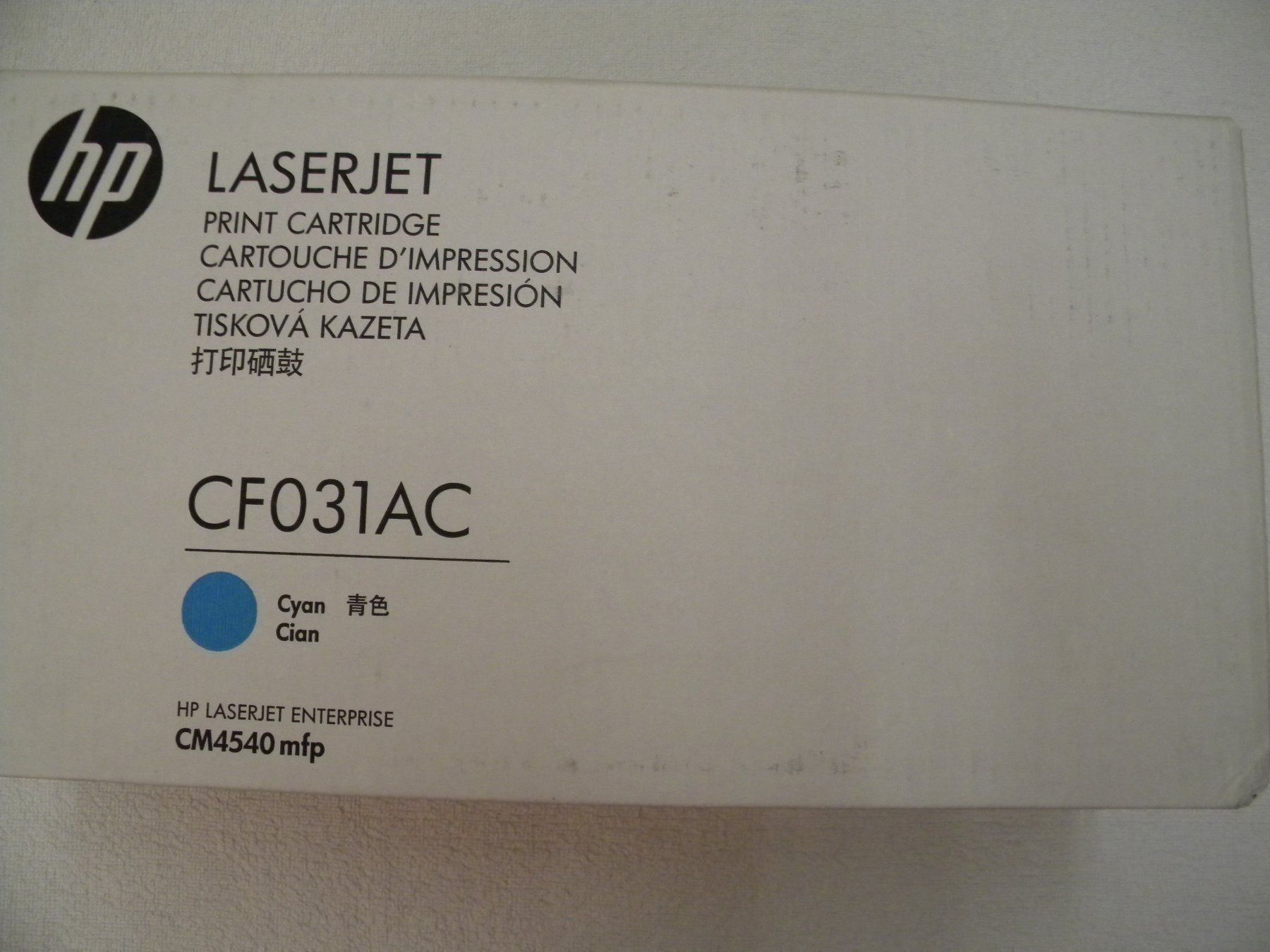Hewlett Packard Cartucce per stampanti & toner: CF031A  CF031AC  646A – Nuovo e nell'imballaggio originale da Bühler venduto da Wini100