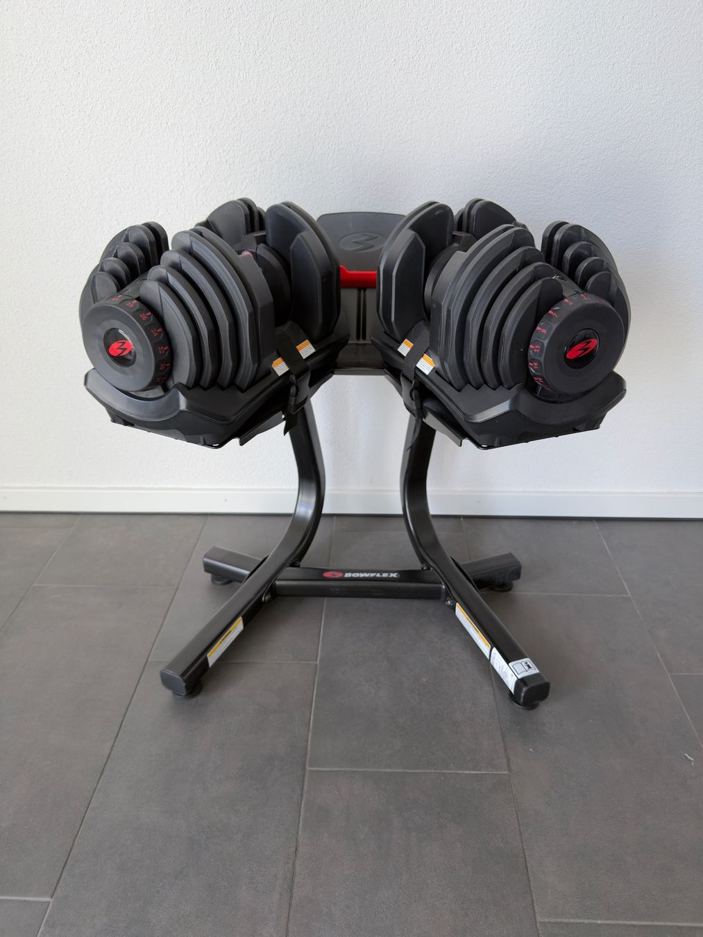 Bowflex Manubri & Pesi: 2x Bowflex 1090i inkl Ständer - 42KG Version – Usato da Niederglatt ZH venduto da Expatriate 1