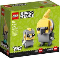 LEGO BrickHeadz 40481 Cockatiel & Chick