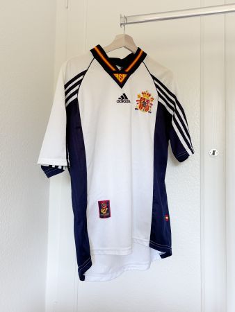 Vintage Adidas Spanien Auswärts Trikot 1998