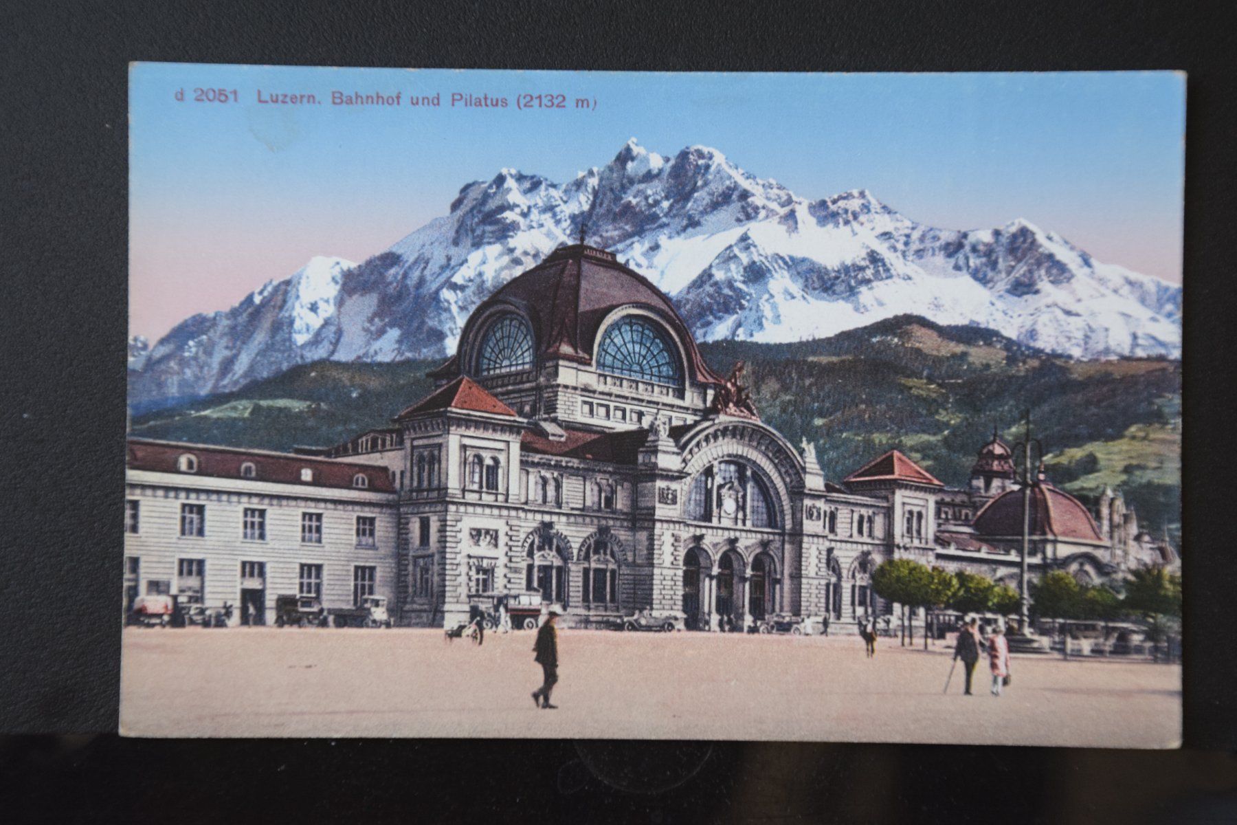 Cartoline postali: AK Luzern, Bahnhof – Usato da Luzern venduto da CH2018