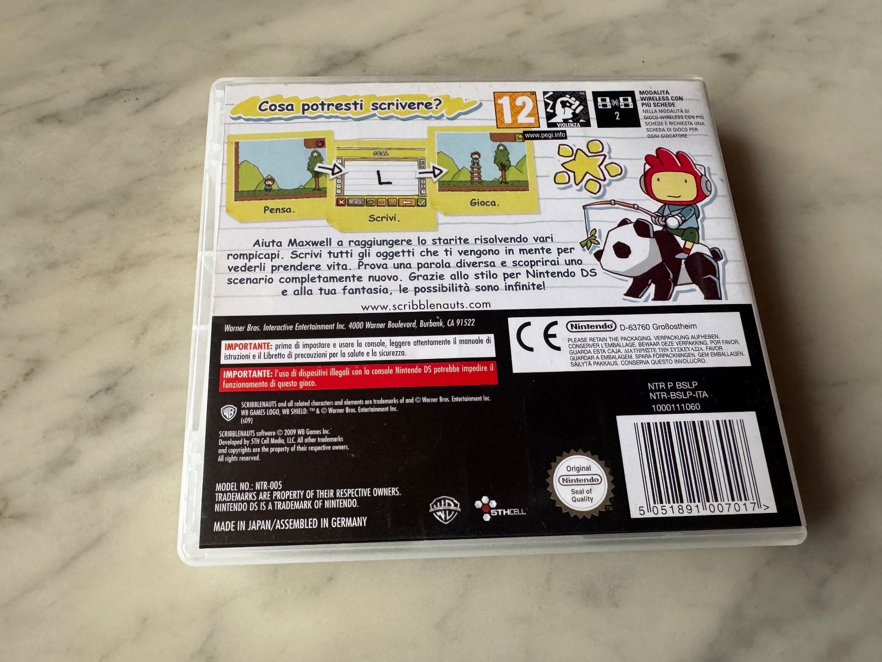 Nintendo Giochi: SCRIBBLENAUTS SPIEL FÜR NINTENDO DS – Usato da hägendorf venduto da twilightprincess 2