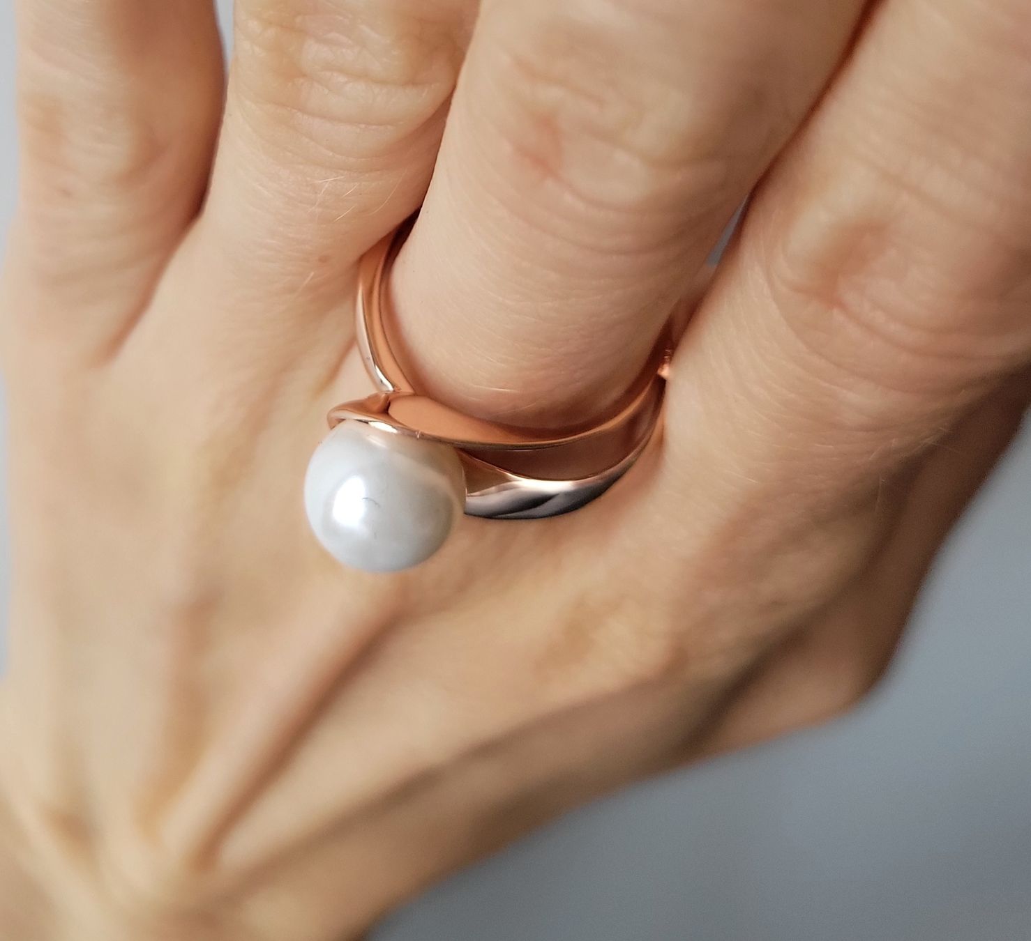 Christ Anelli: Bague en Or plaqué avec Perle  T57 – Nuovo (secondo la descrizione) da Bernex venduto da Dariafr 3