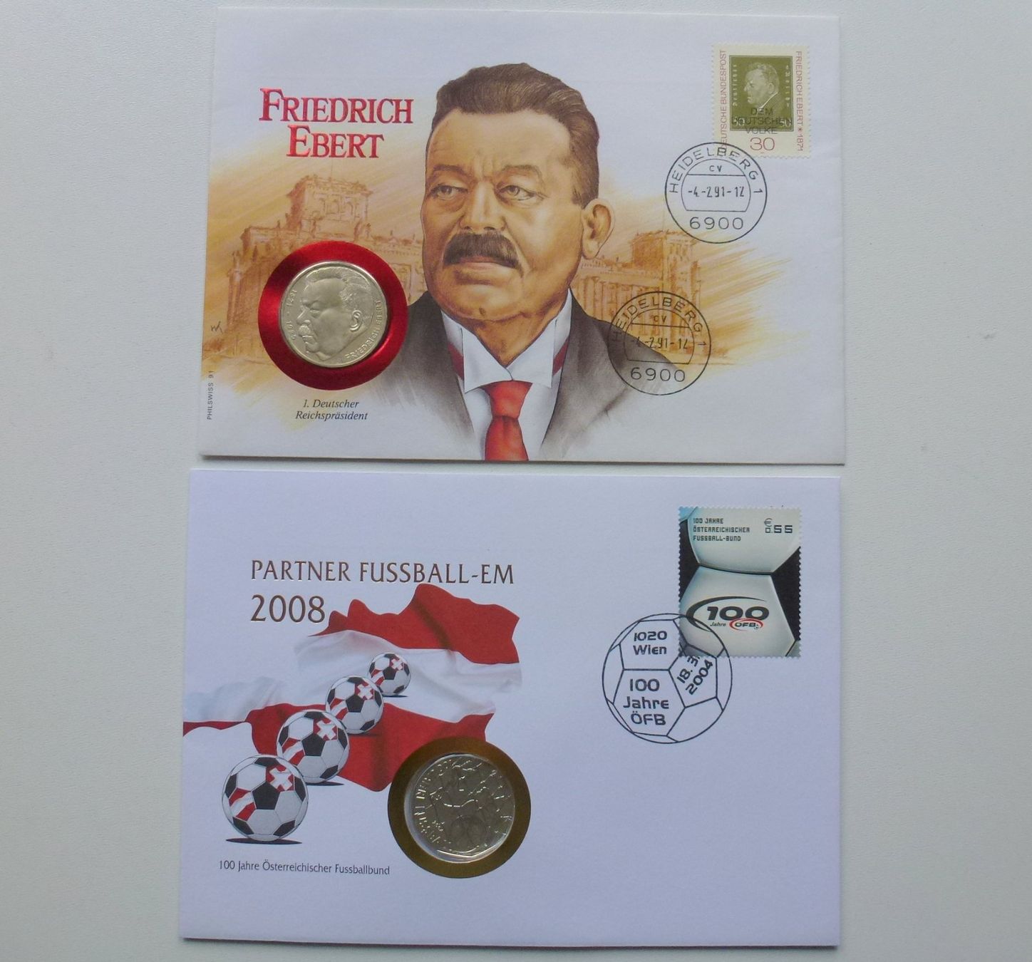 Alle Münzen: SILBER ++ 5 Stück Silber Numisbriefe 1982 – Gebraucht aus Walkringen von Casablanca777 7