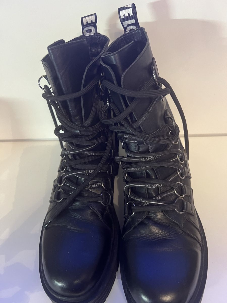 Damenschuhe: Leder Boots Gr.41 – Gebraucht aus zürich von kira.jj 2