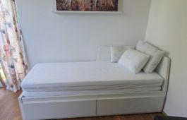 Ikea Flekke ausziehbares Doppelbett