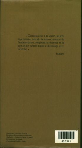 Libri: Sagesse du Confucianisme – Usato da Neuchâtel venduto da Dualseele 1