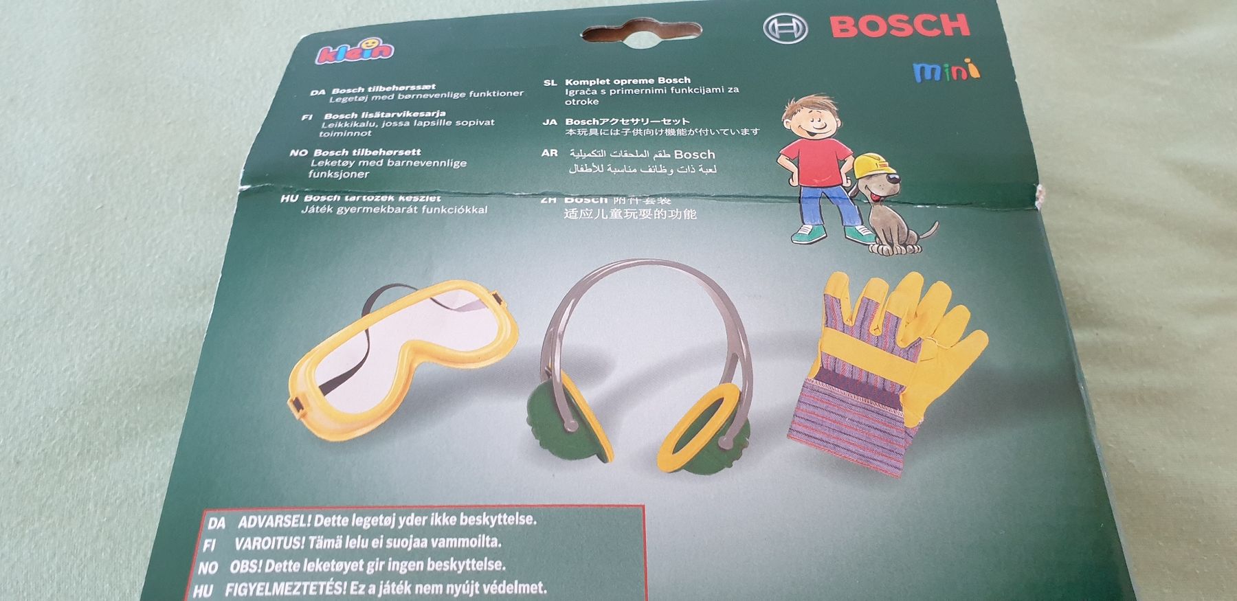 Giocattoli: Bosch kleines Kinder-Bauarbeiterset – Nuovo e nell'imballaggio originale da Zürich venduto da Gabced 3
