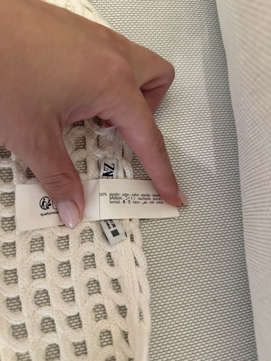 Zara Top: Strick Oberteil , Gr.S/ offwhite – Nuovo (secondo la descrizione) da Zürich venduto da secondhandpassion 2