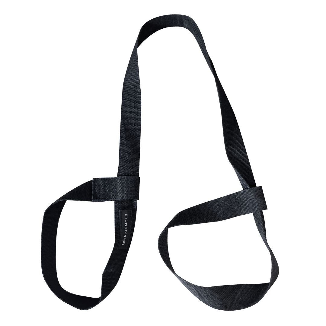 Tappetini fitness: Black Premium Yoga Matte inkl. Gratis Tragegurt – Nuovo e nell'imballaggio originale da Muri AG venduto da fightandfitness.ch 1