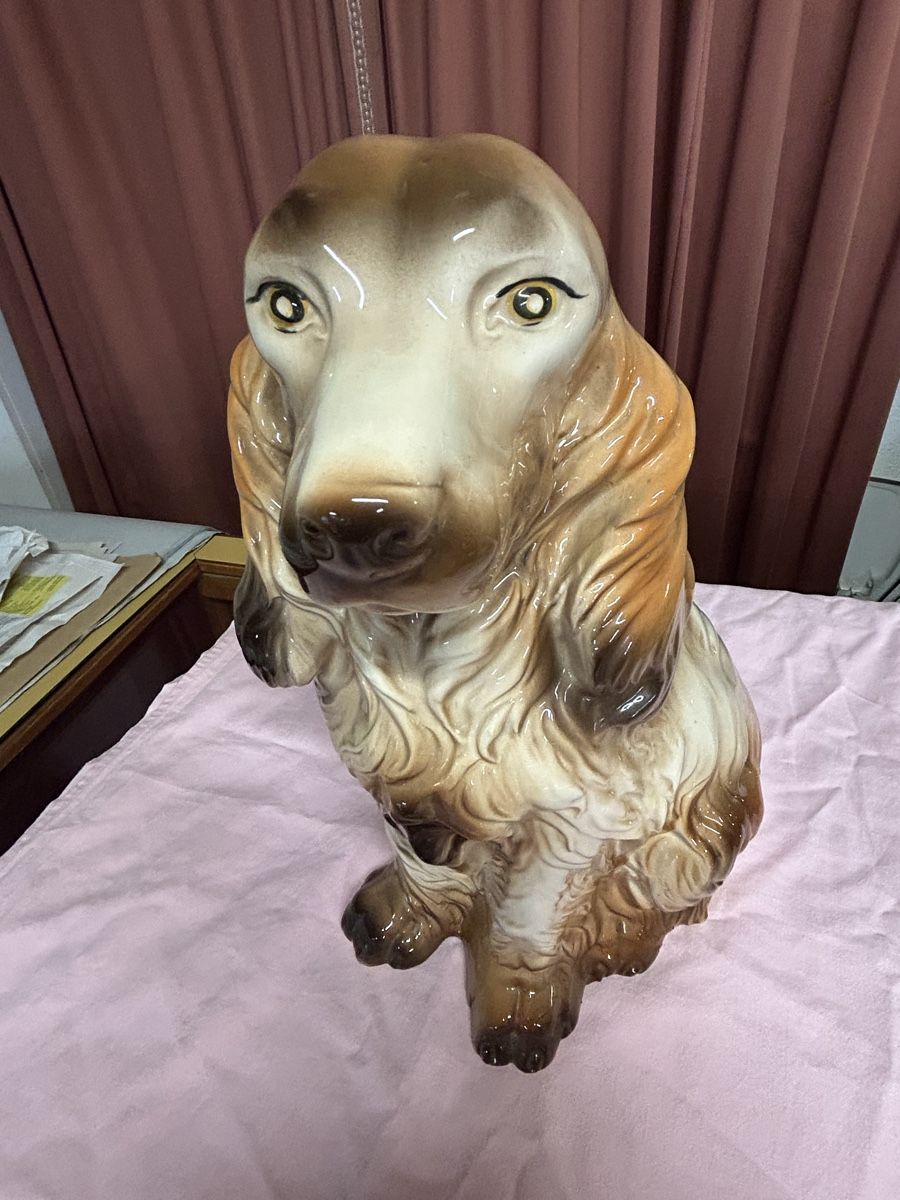 Figuren: Große Vintage Keramik-Figur "Cocker Spaniel" – Gebraucht aus Köniz von mimi612 1