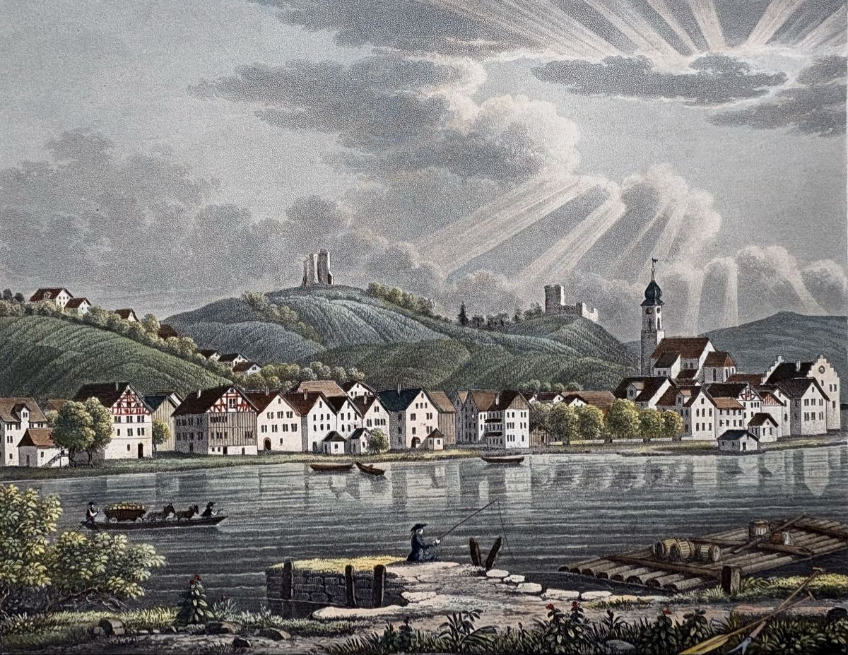 Gravures: Aquatinta von Rheineck – D'occasion à Goldach par Lebel 1