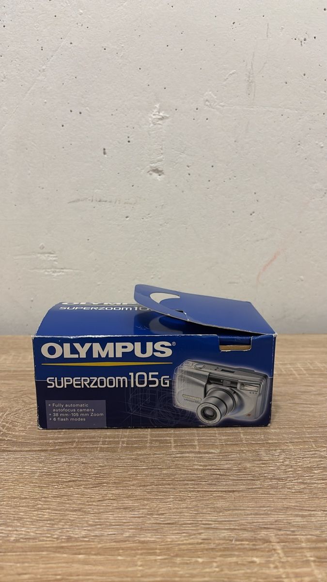 Olympus Fotocamera: Kompaktkamera Olympus Superzoom 105G silber – Usato da Niederlenz venduto da ali_npf8 2
