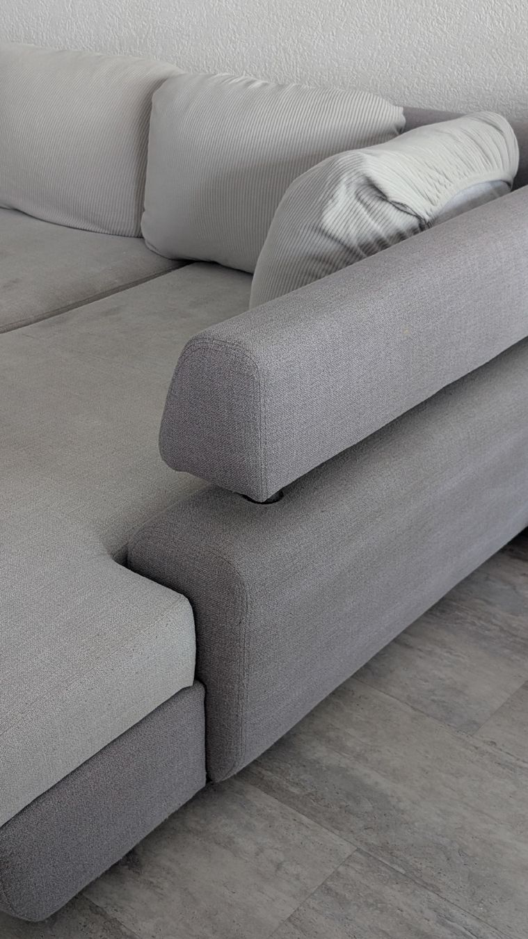 Divani: Canapé d'angle convertible gris bon état – Usato da Sion venduto da ale_6cth 2