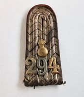 Ant. Schulterklappe e. preussischen Offiziers der Artillerie