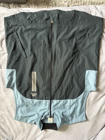 Adidas Trainingsjacke Sport Jacke Gr. XL Blau/Grau