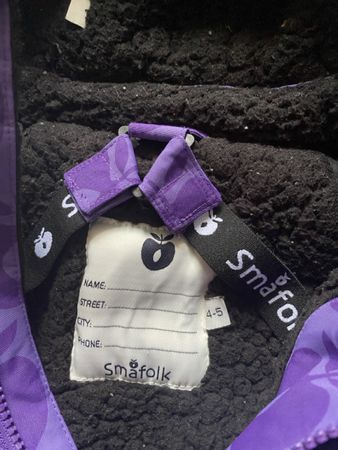 Smafolk Winterset Lila Äpfel Gr. 4-5 Jahre