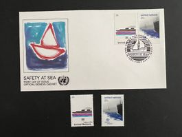 UN 1983 United Nations FDC und Marken ** Luxus D472)