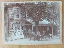 Antikes orig. Foto Frauen mit Trachten um 1890