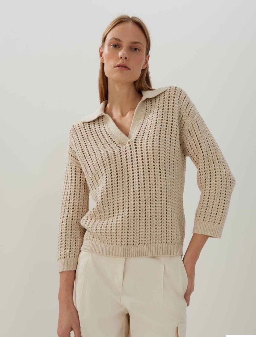 Someday Maglioni & Felpe: Someday. Strickpullover, beige, Gr. 36, neu! – Nuovo e nell'imballaggio originale da Malters venduto da Gisi80 7