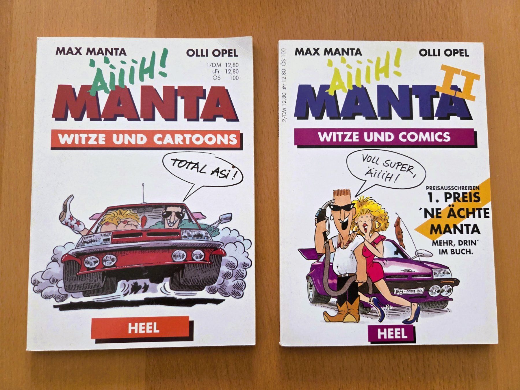 Comics: 2x COMICS / KARIKATUREN - MANTA – Gebraucht aus Brüttisellen von Nighttrain