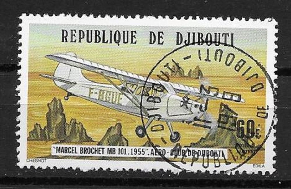 Dschibuti 1978 Flugzeug Marcel Brochet MB 101 Kaufen auf Ricardo