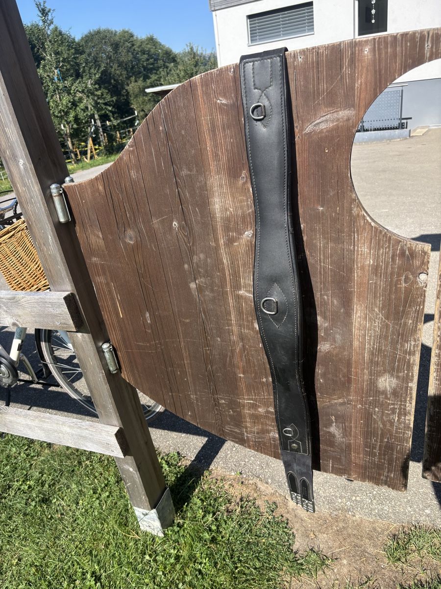 Selle & Accessori: Gurt Gurtzeug Pferd Leder Schwarz Gebraucht – Usato da Escholzmatt venduto da Princess112