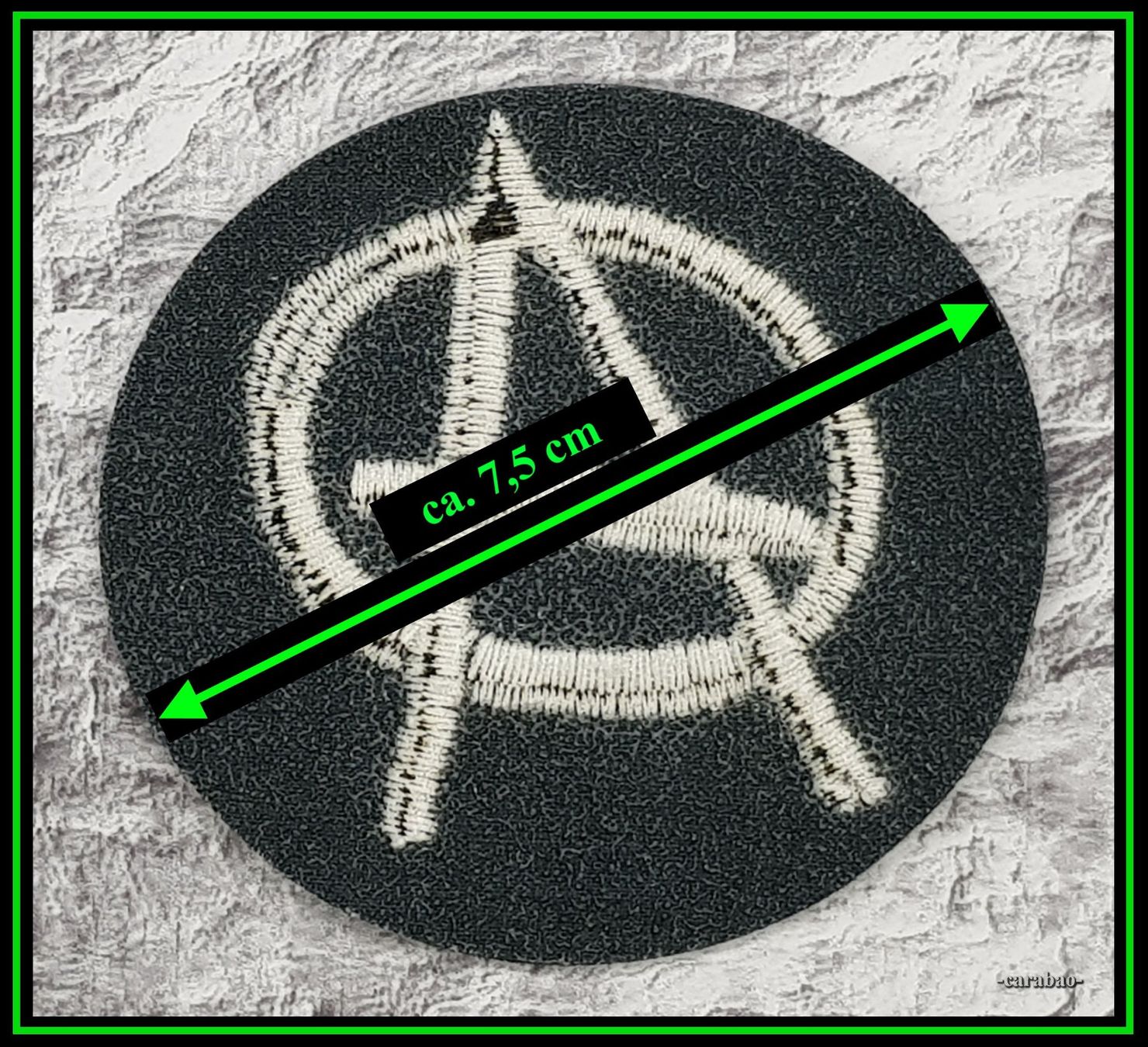 Toppe: Aufnäher Anarchy - Nr. 1259 – Nuovo (secondo la descrizione) da Winterthur venduto da --carabao-- 1