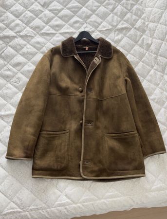 Italian Shearling Coat (Montone)