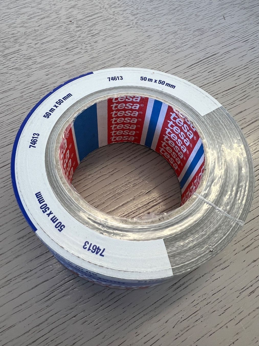 Altro materiale per ufficio: tesa Gewebeband 74613 Grau, 50 mm, 50 m – Nuovo e nell'imballaggio originale da Emmenbrücke venduto da ReFine 1