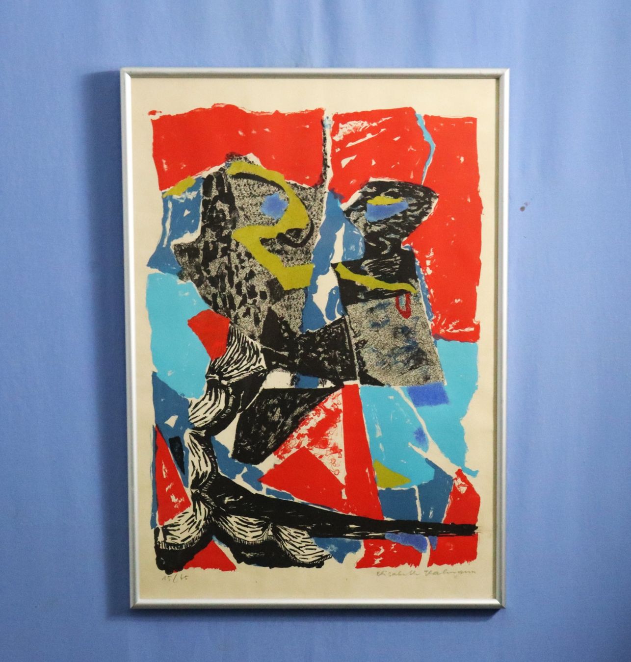 Grafica & Litografie: Elisabeth Thalmann 1918-2000, Lithographie handsigniert – Usato da Zug venduto da Kunst-Fundgrube 5