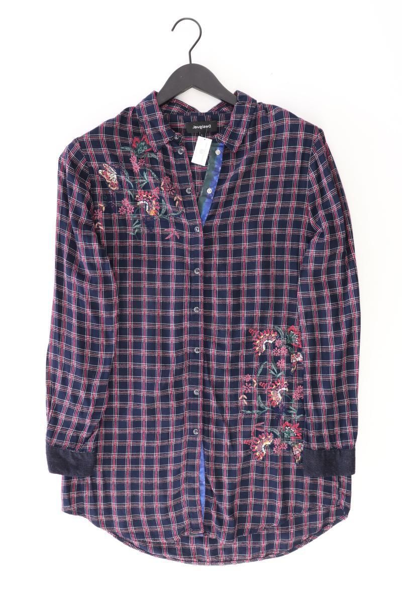 Chemisiers: Desigual Karobluse Gr. L kariert Langarm – D'occasion à Neustadt an der Waldnaab par SecondLifeFashion