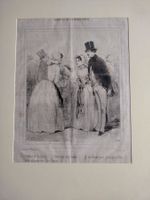 DRUCKGRAFIK LE CHARIVARI 1847