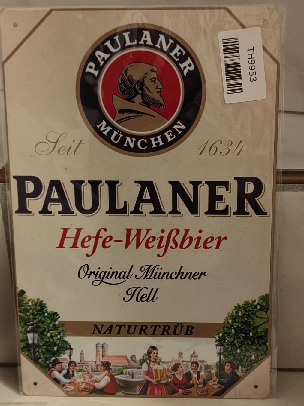 Insegne: 4 Paulaner Blechschilder – Nuovo e nell'imballaggio originale da Wangen SZ venduto da Charlie_Firpo 3
