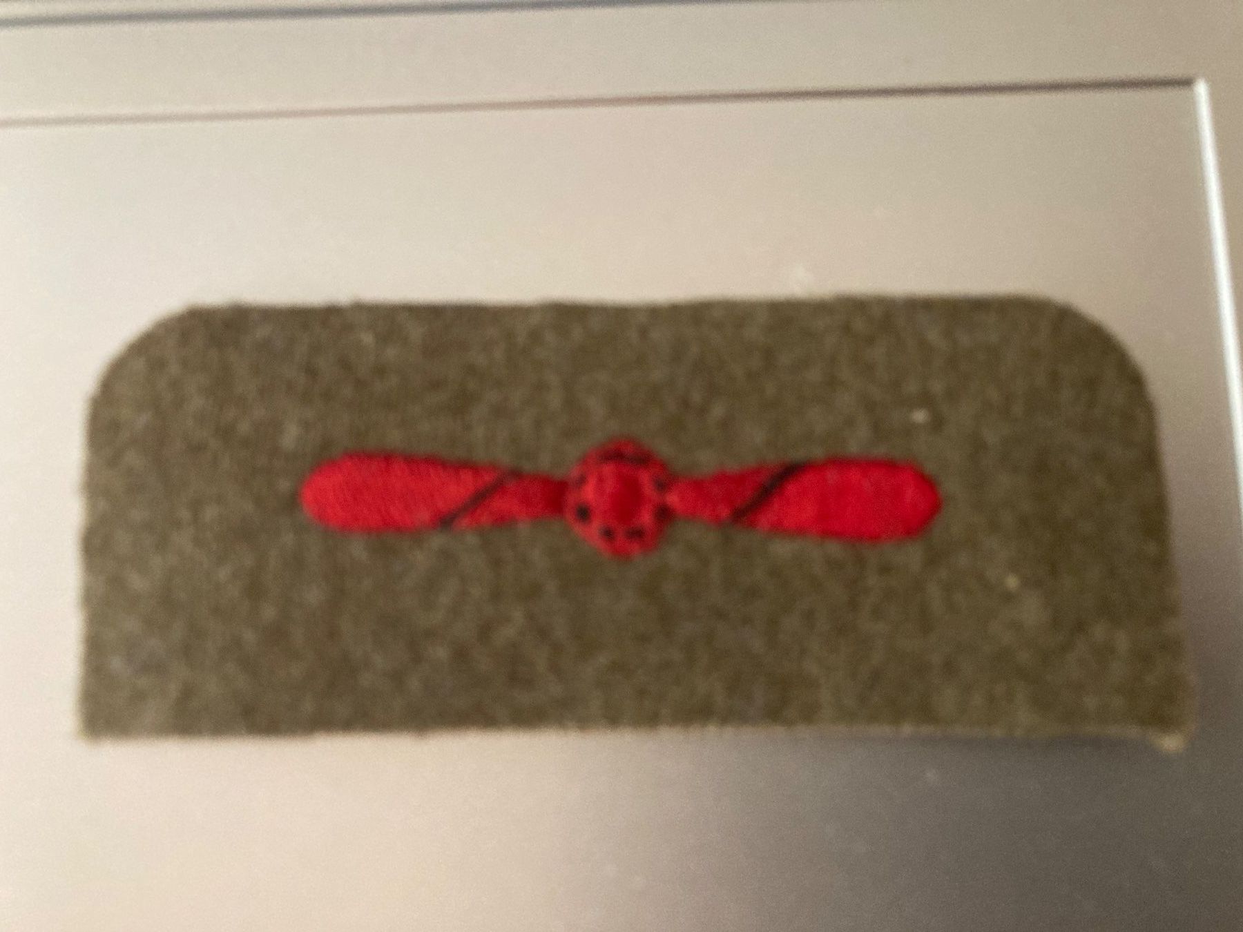 Patches: Original RAF Leading Aircraftman LAC Rangabzeichen – Gebraucht aus Zürich von mik_h9ty