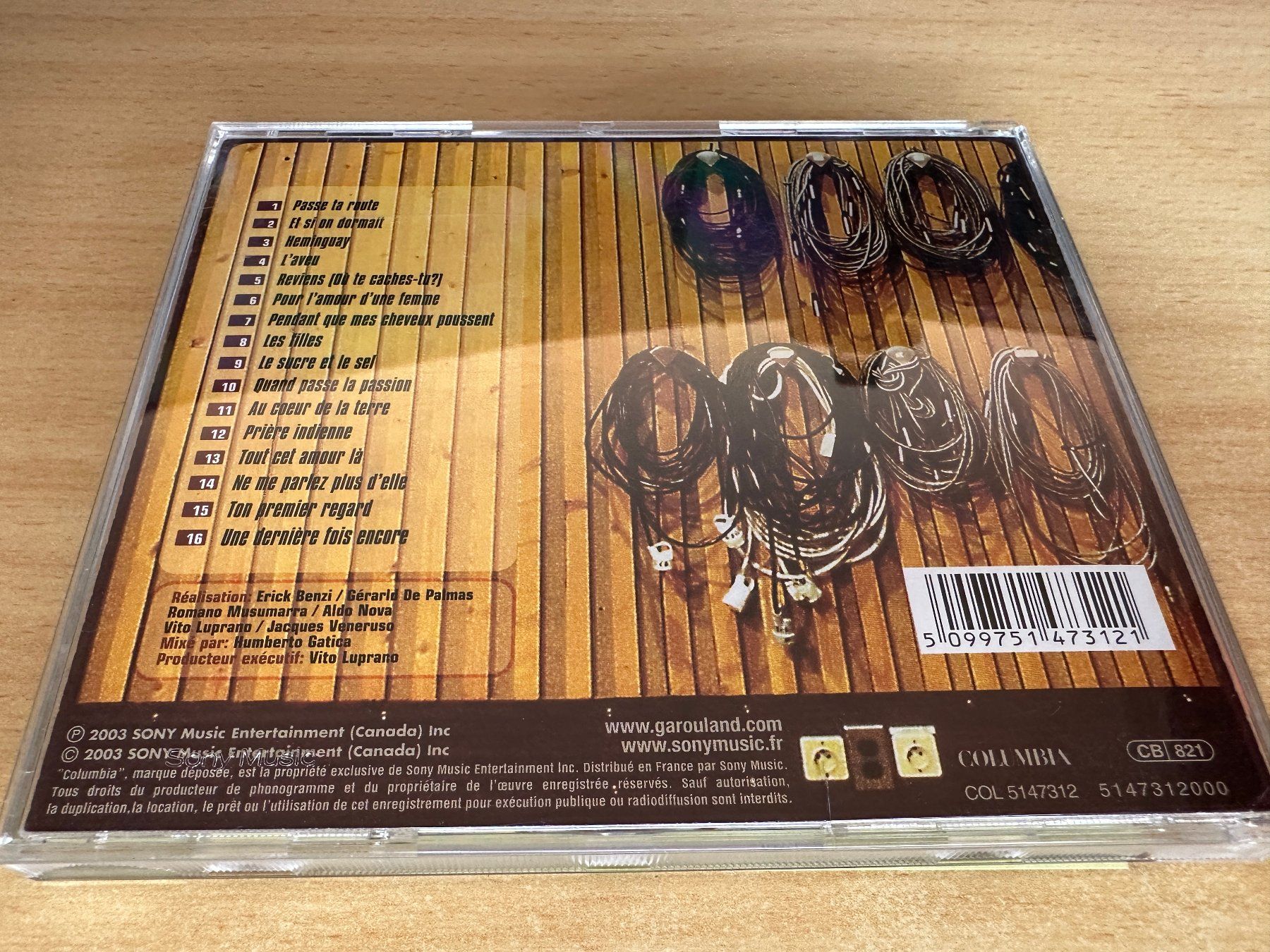 CDs: Garou – Reviens – Gebraucht aus Rikon im Tösstal von Alpenmutz 1