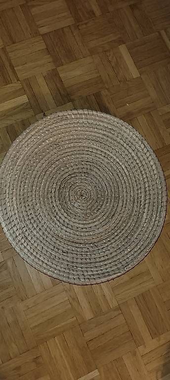 Plateaux: Coupe plate osier 46 cm – D'occasion à Vésenaz par emose 1