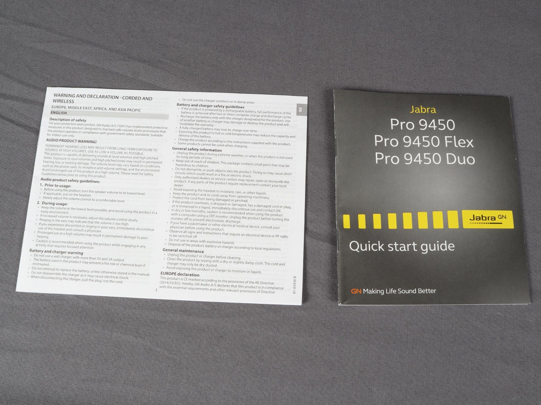 Jabra Cuffie: JABRA PRO 9450 Kopfhörer Headset – Nuovo (secondo la descrizione) da Steinen venduto da Restwert_Steinen 4