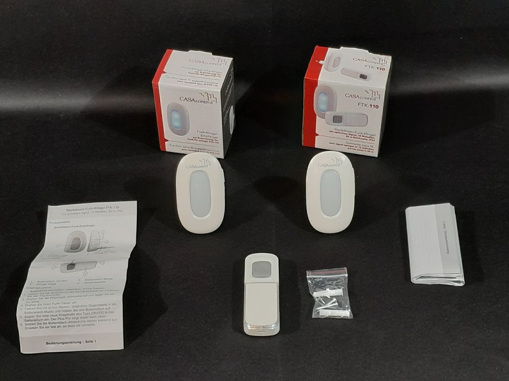 CASACONTROL Steckdosen Funk Klingel Set (Neu (gemäss Beschreibung)) in ...
