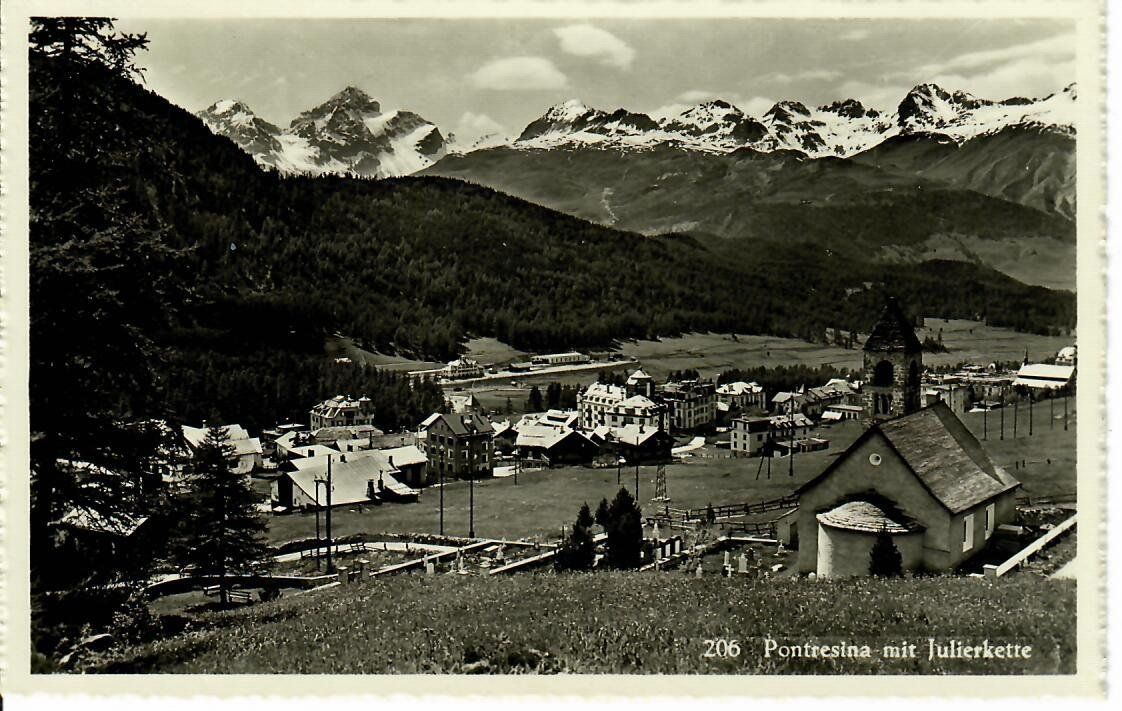 Cartoline postali: Pontresina – Usato da Hochdorf venduto da Ziegel-16