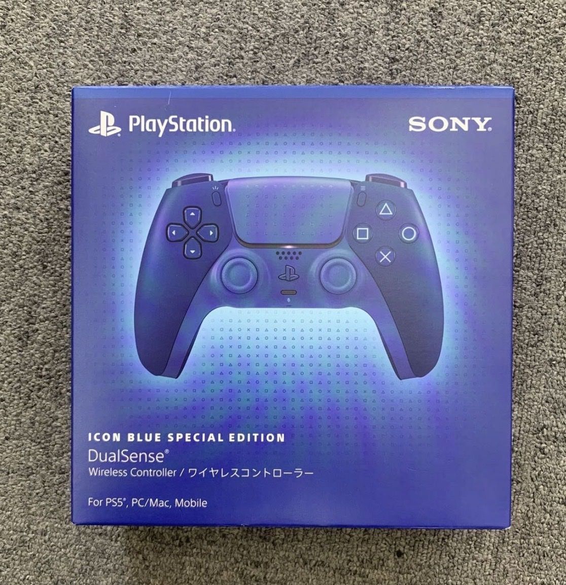 Sony Telecomandi: Sony DualSense Wireless Controller Icon Blue new sealed – Nuovo (secondo la descrizione) da Dietikon venduto da Alex_MF10