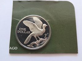 1 Dollar Trinitad und Tobago 1980 FM PP