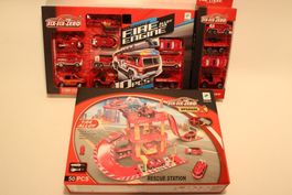 Feuerwehr Spielzeugauto Set 64-teilig